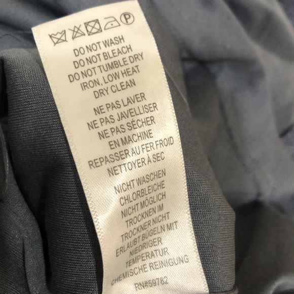 Adrianna Pappell Dress Size 6 Gray Floral Eyelash Lace - Picture 9 of 11